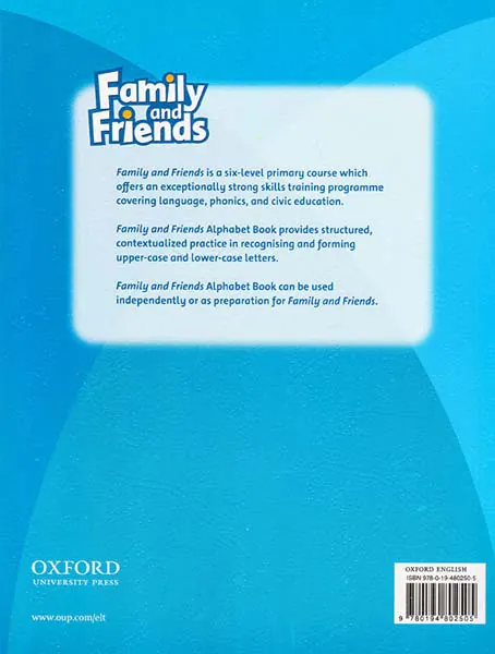 Family and Friends Alphabet Book